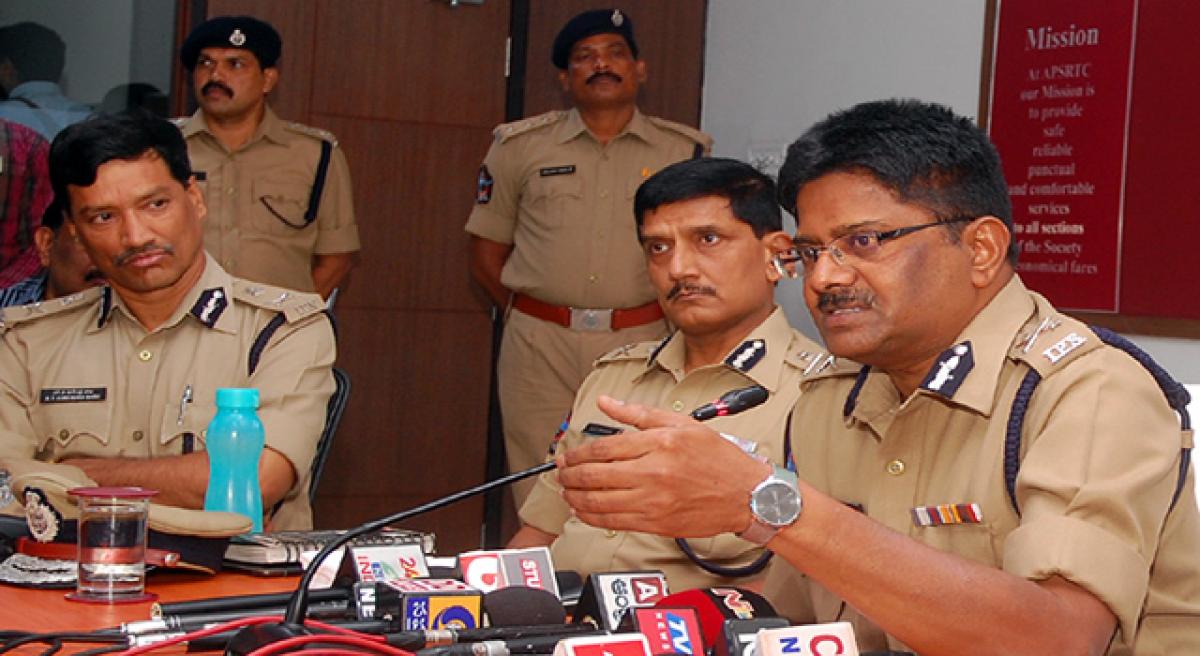 AP DGP Sambasiva Rao rewards SHE teams for their work to curb atrocities on women